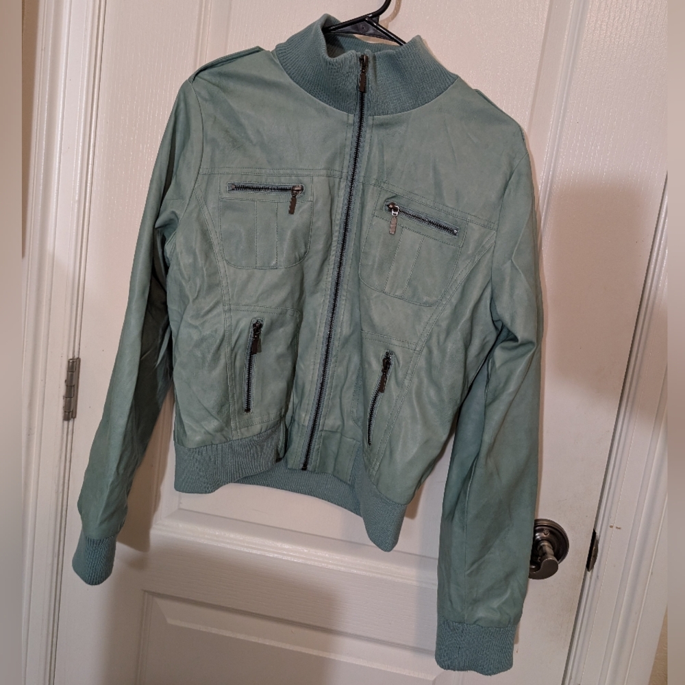 Yoki | Pleather Moto Jacket | XL
